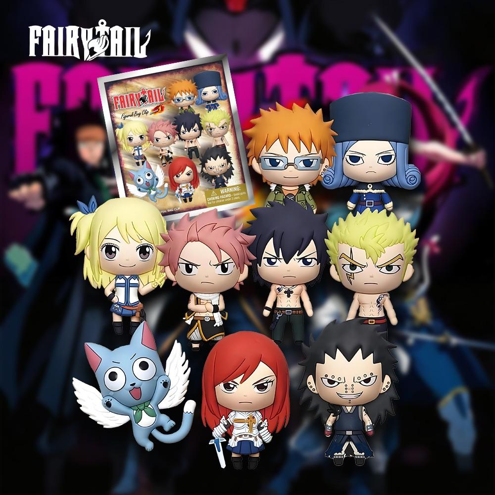 FAIRY TAIL キーホルダー　まとめて Fairy Tail Officially Licensed Blind Box PVC Keychain Series