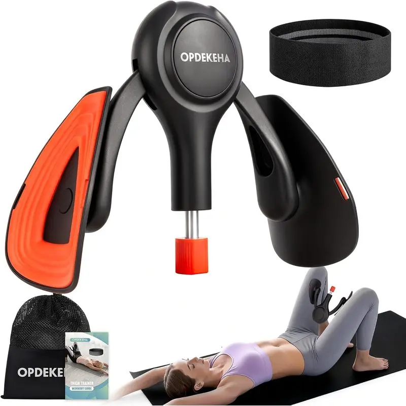 Thigh Trainer for Women, 15-70lb Adjustable Resistance Resistance Band |   Inner Thigh Exerciser for Yoga & Weight Loss at Home Gym, Kegel Exercise Equipment for Pelvic Floor Muscle Repair