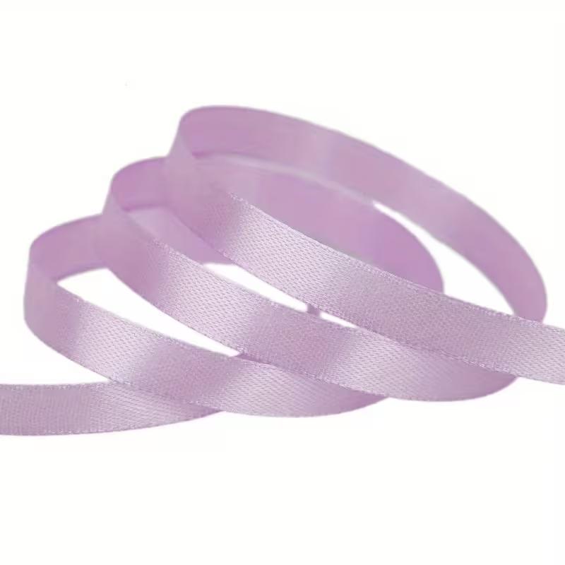 1 Roll 1cm X 25m Satin Ribbon, Multiple Colors Available, Perfect for Rose Bouquets, Floral Arrangements, Wedding Parties, Easter Decorations