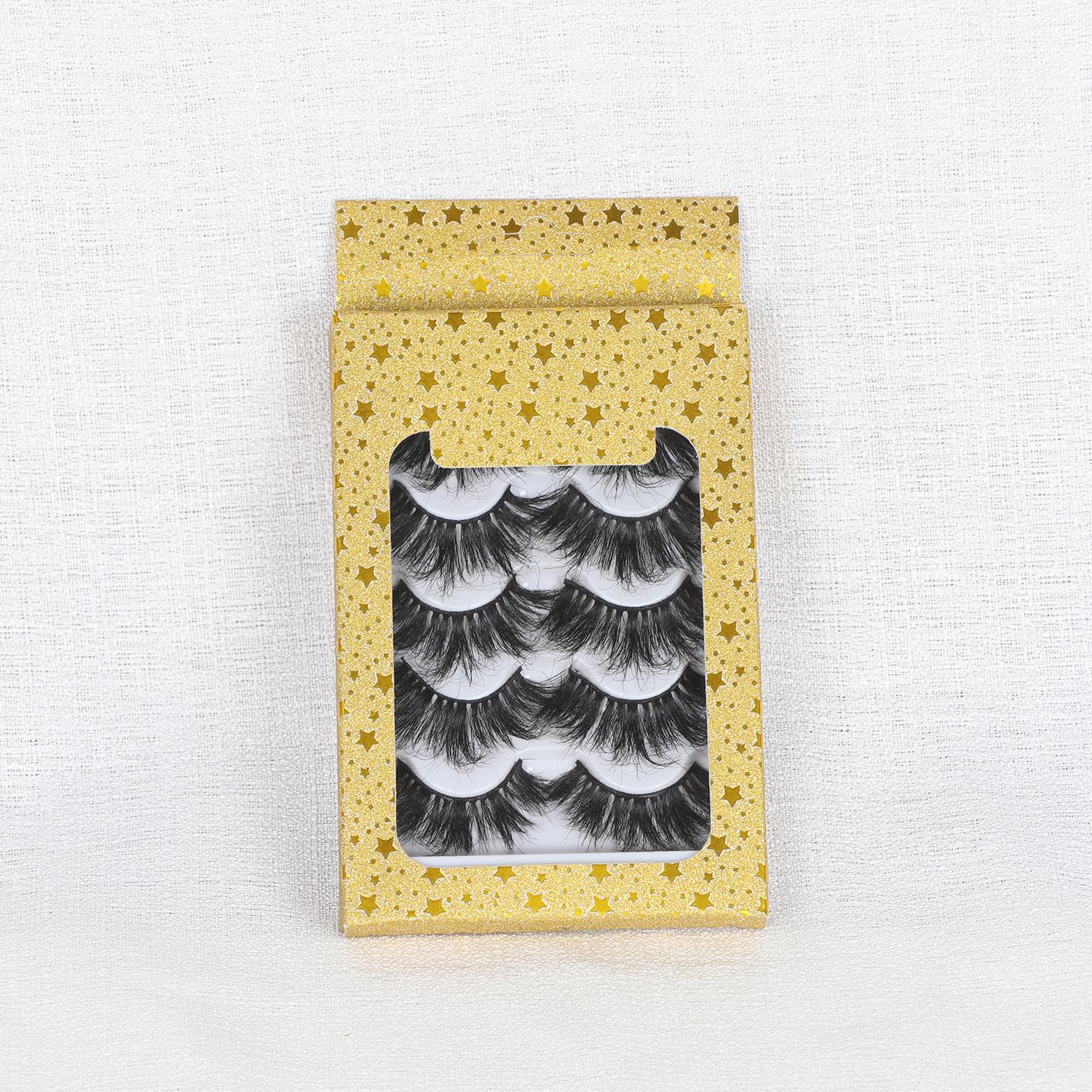 Bling Hair Pairs 3D Faux Mink Lashes Fluffy Soft Full Thick Wispy Natural long False Eyelashes Curly lashes wholesale lashes