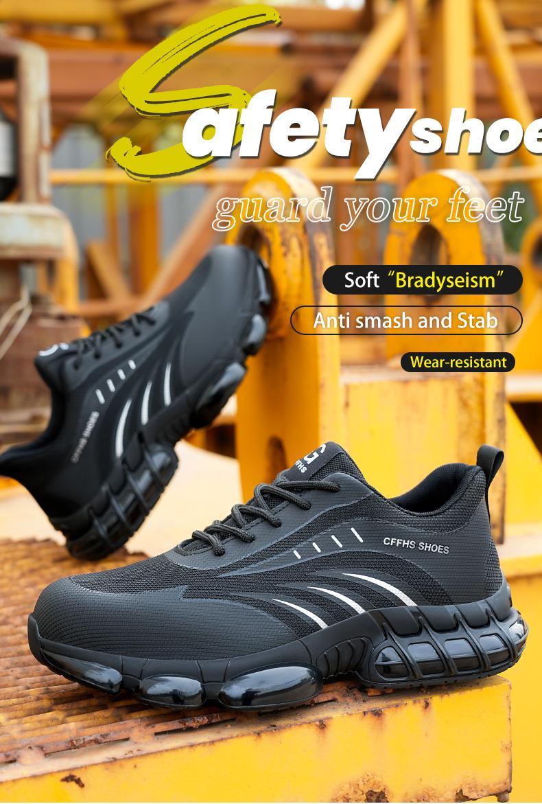 Bao Tai OSHA Approved Safety Shoes Lightweight Anti-Smash Anti-Puncture ...