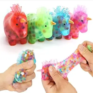 Luminous Unicorn Stress Balls Toy Squeeze Toys Stress Relief Fidget Squishy Kawaii Stress Ball For Adult Stress Relief Toys