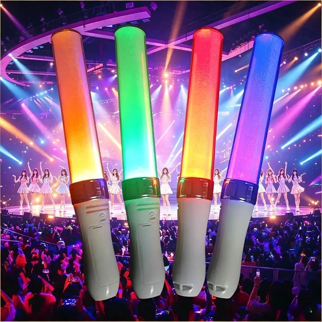 Lightstick Kpop Concert Support Rods LED Lightstick Bright Stick Glow Stick Crazy Hour Crazy Wedding Party Time Hora Loca