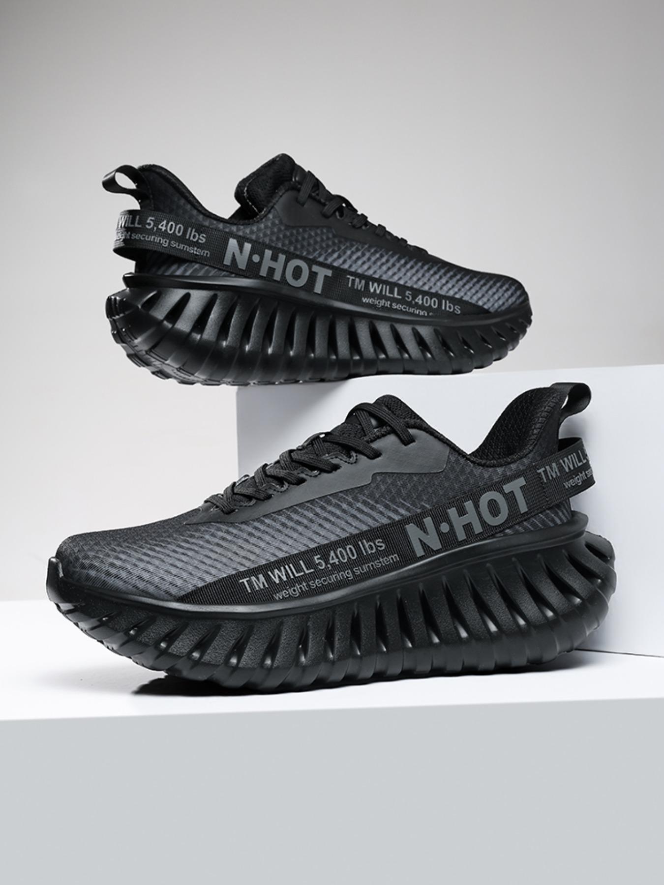 Unisex Trendy Lightweight Shock-Absorbing Outdoor Running Athletic Shoes, Fashion Sports Style, Comfortable Cushioning, Non-Slip Breathable Design