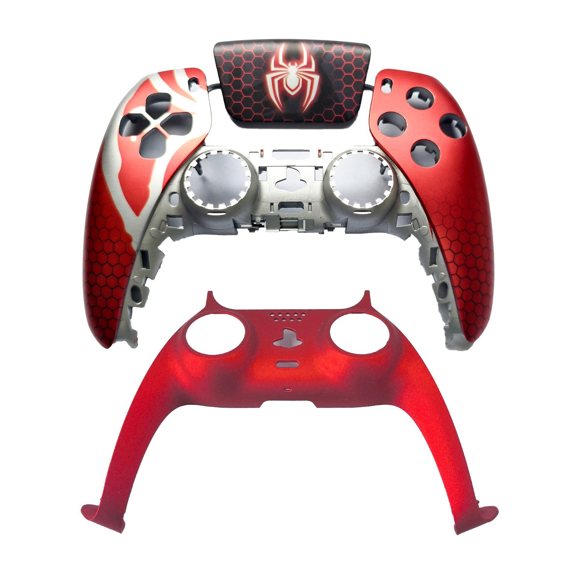 Ps5 Game Controller Replacement Shell Cover, Creative Ip Bottom Shell Decorative Strip, Compatible with Ps5 Handheld Console Accessories