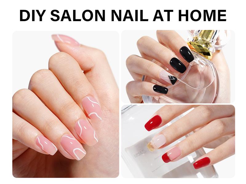 AILLSA 7Pcs Set Jelly Gel Fall Winter Burgundy Nail Polish Kit with Base & Top Coat Cozy Fall Fashion Vibes White Chocolate Purple Brown Soak Off UV Gel Polish Manicure DIY Nails at Home Starter Kit  Cutics Cosmetic