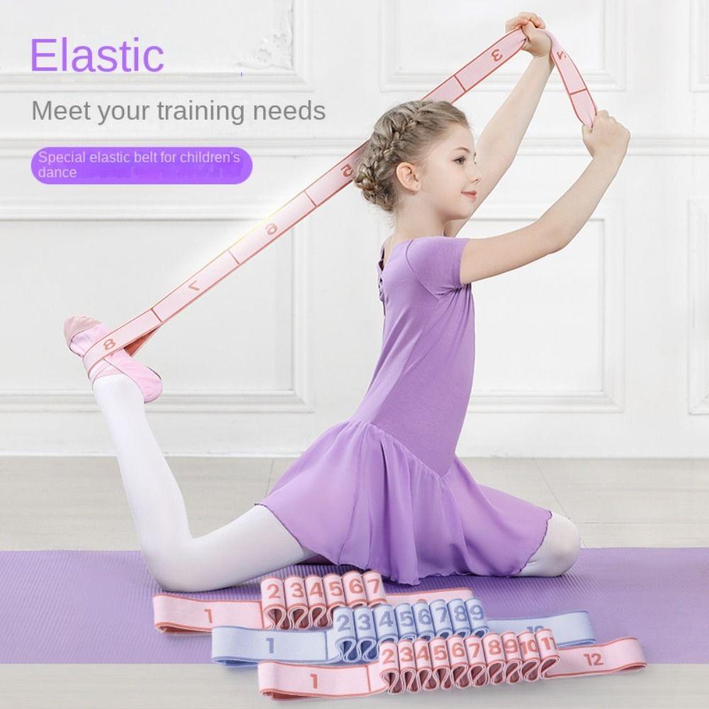8 Grid Yoga Resistance Band Elastic Crossfit Exercise Fitness Resistance Bands Textile Cotton Yoga Training