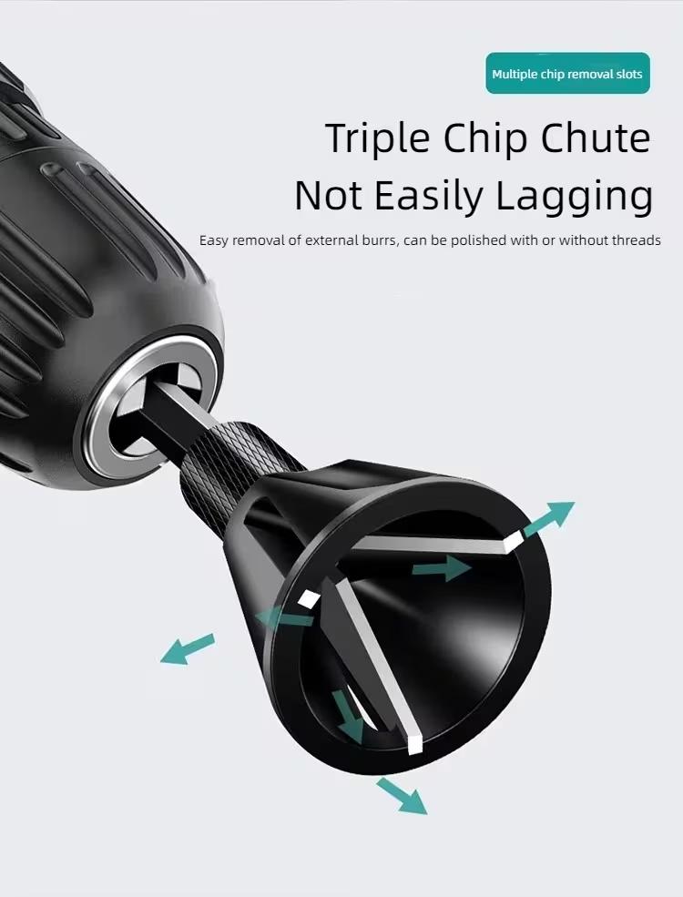 Deburring External Chamfering Machine Outer Circle Chamfering Thread Fillet Trimming Screw and Bolt Trimming Drilling Tool