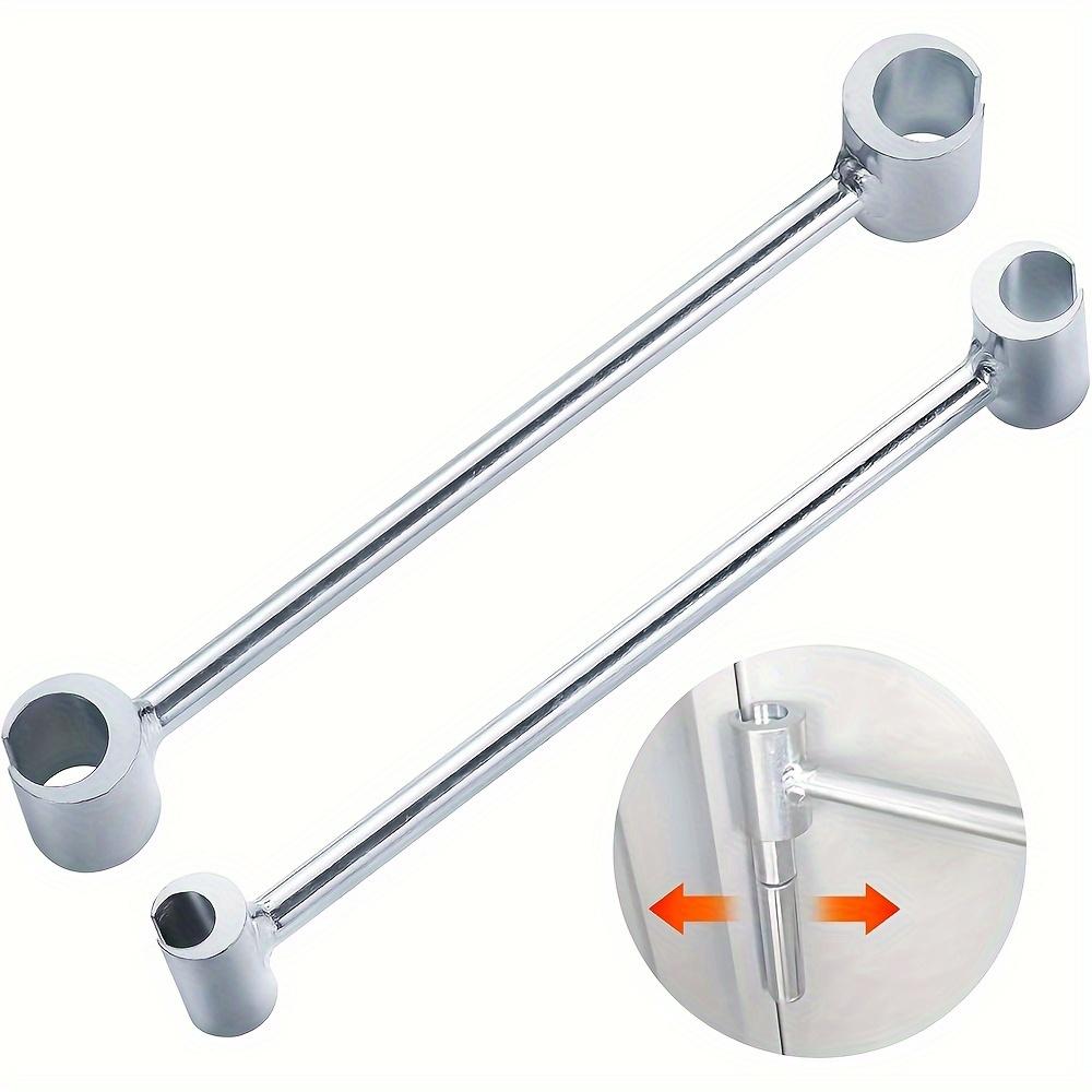 Multi-function hardware maintenance tool for door hinge adjusting wrench No disassembly adjuster Thickened metal material Comfortable and labor-saving handle Loose adjustment artifact for household doors and windows.