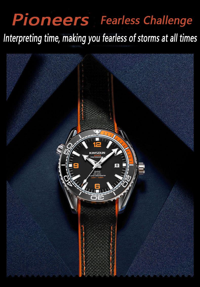 Men's Fashion Sport Quartz Watch, Luminous Dial Calendar, Casual Round Dial Analog Watch, Analog Quartz Watches, Perfect Gift for Birthday, All Seasons Wearable detail 6
