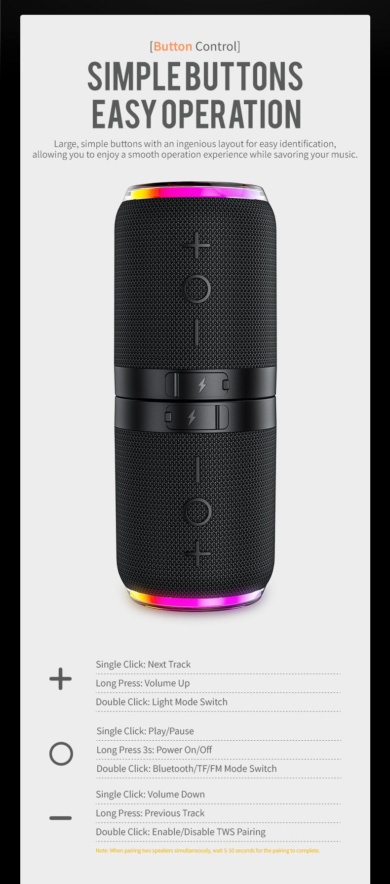 New Magnetic Bluetooth-compatible Speaker, Detachable Two-Piece Stereo Subwoofer, Living Room Surround Sound System, Home Audio Equipment