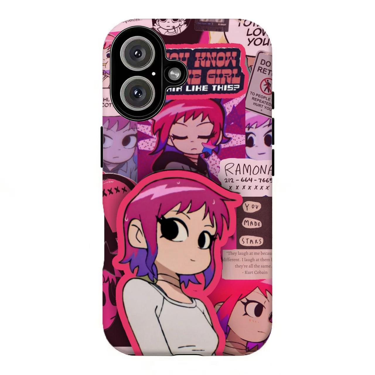 FL-Sc0tt Pilgr1m vs The W0rld Collage Phone Case,Retro 90s Comic Book Aesthetic Cover For iPhone 11 12 13 14 15 16 17 Air Pro Max for Samsung S26 S25 S24 S23 S22 S21 Case,Gift for her/him/fans