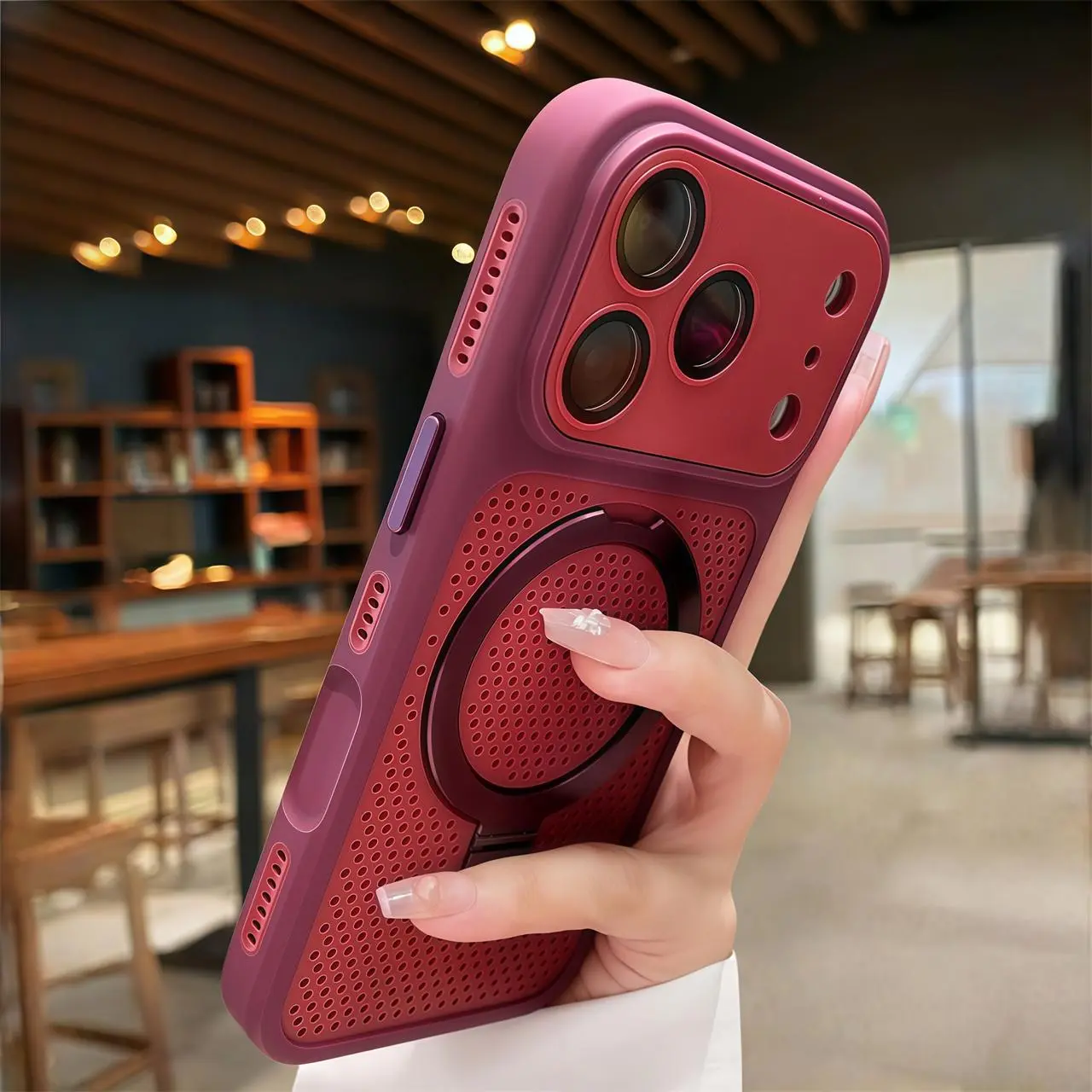 Protective Silicone Soft TPU Casing for iPhone 18 Pro Max, 17 Pro Max, 16 - Magnetic, Anti-Fall, Liquid Heat Dissipation Shockproof Cellphone Cover, Essential Shockproof Phone Accessory