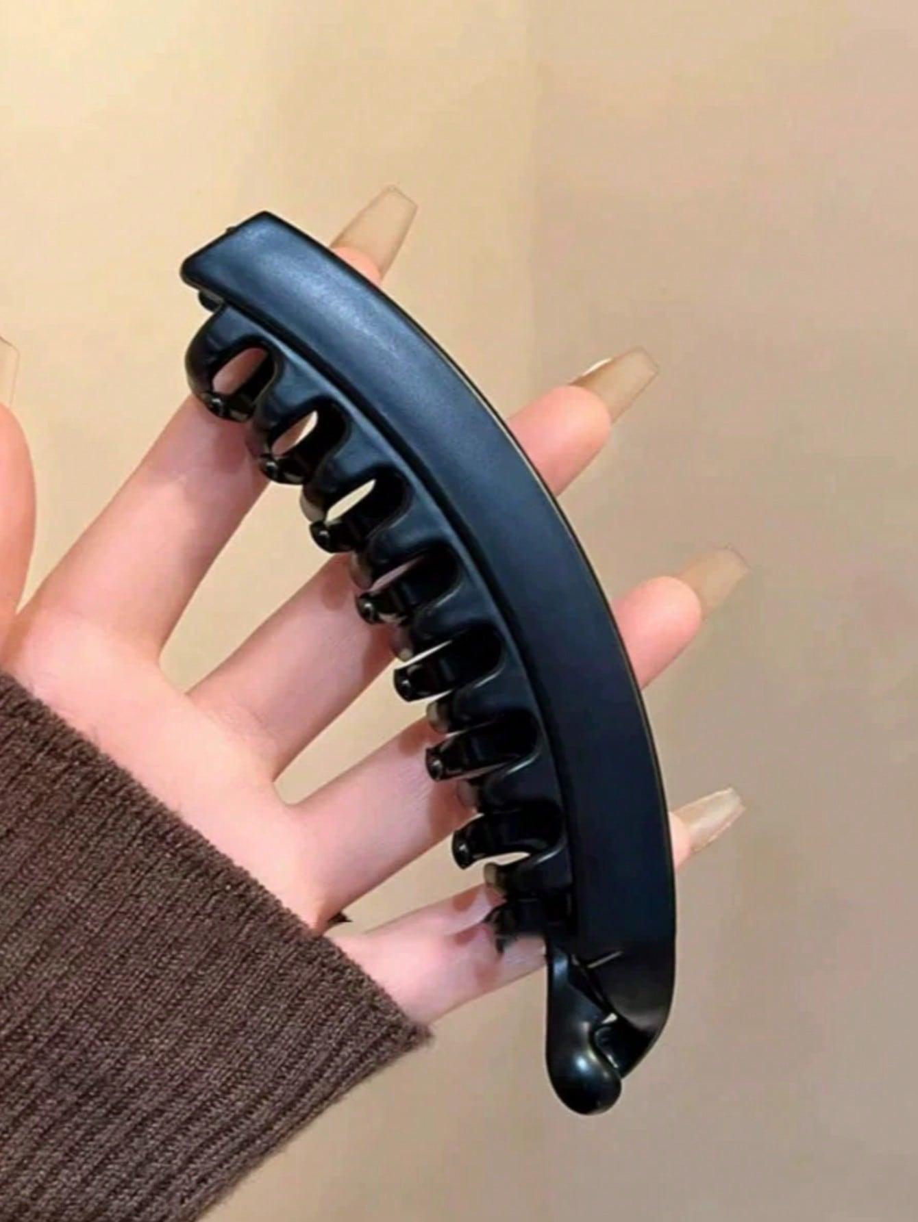 3pcs Non-Slip Large Banana Clips, Strong Hair Grip for Ponytails and Updos, Thickening Hair Volume, Leopard Print