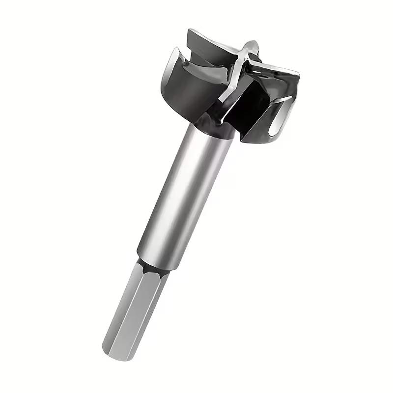 Stainless Steel Hinge Locator Drill Bit Set, Quick-Release Design & Precision Drilling Guide for Cabinets/kitchens/furniture