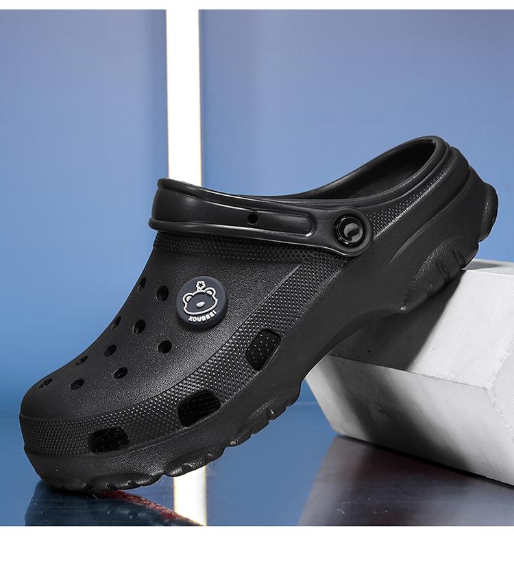 Light Oxygen Flow Cloud Holes Shoes, Classic Style, All Seasons, Eva Material, Less Than Ankle Height, Solid Pattern, Comfortable Footwear