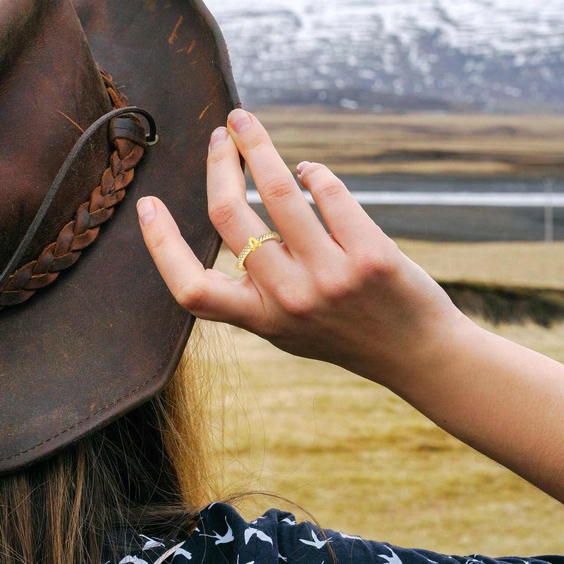 26 Initial Rings for Women & Girls, Letter A - Z Shiny Adjustable Open Rings, Personalized Name Ring Gifts For Birthday and Valentines