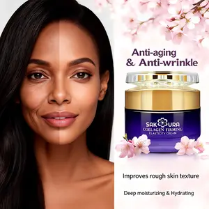 Multi-Effect Cherry Blossom Anti-Wrinkle Moisturizing Cream, Firming and Brightening, Hydrating and Soothing, Single Item Balm