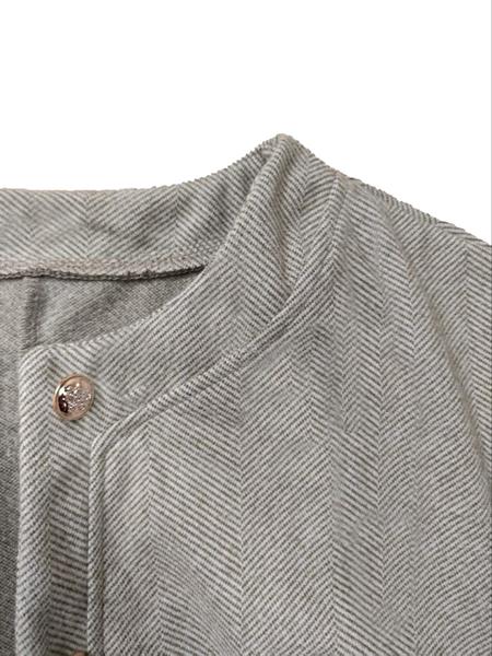 Women's Fashion Button Decorated Slim Fit Jacket Coat, Autumn Winter Casual Long Sleeve Outerwear, Stylish Ladies Clothing, Everyday Womenswear Women's Fashion Button Decorated Slim Fit Jacket Coat, Autumn Winter Casual Long Sleeve Outerwear, Stylish Ladies Clothing, Everyday Womenswear