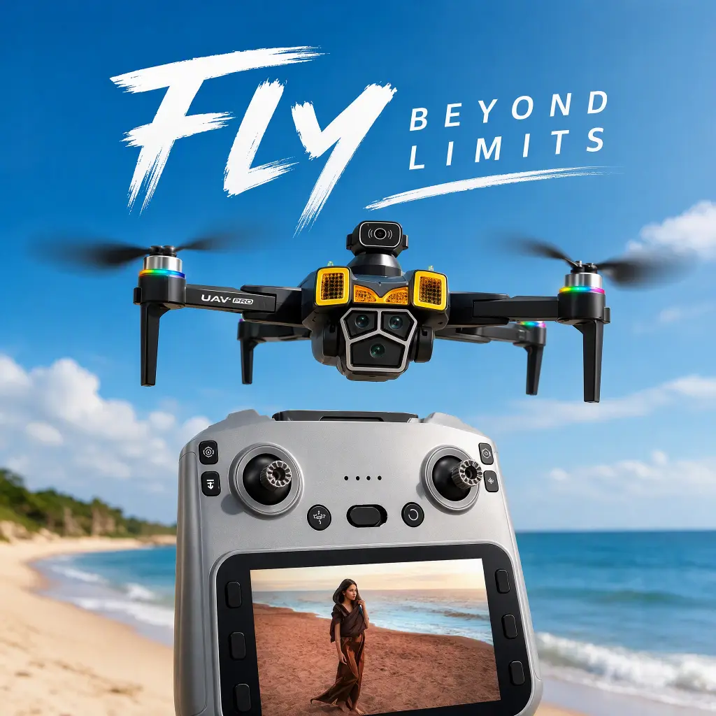 A19 Pro RC Quadcopter with Screen RC Controller, Adjustable Lens, for Outdoor Recreational Flying, Accessories, Cameras