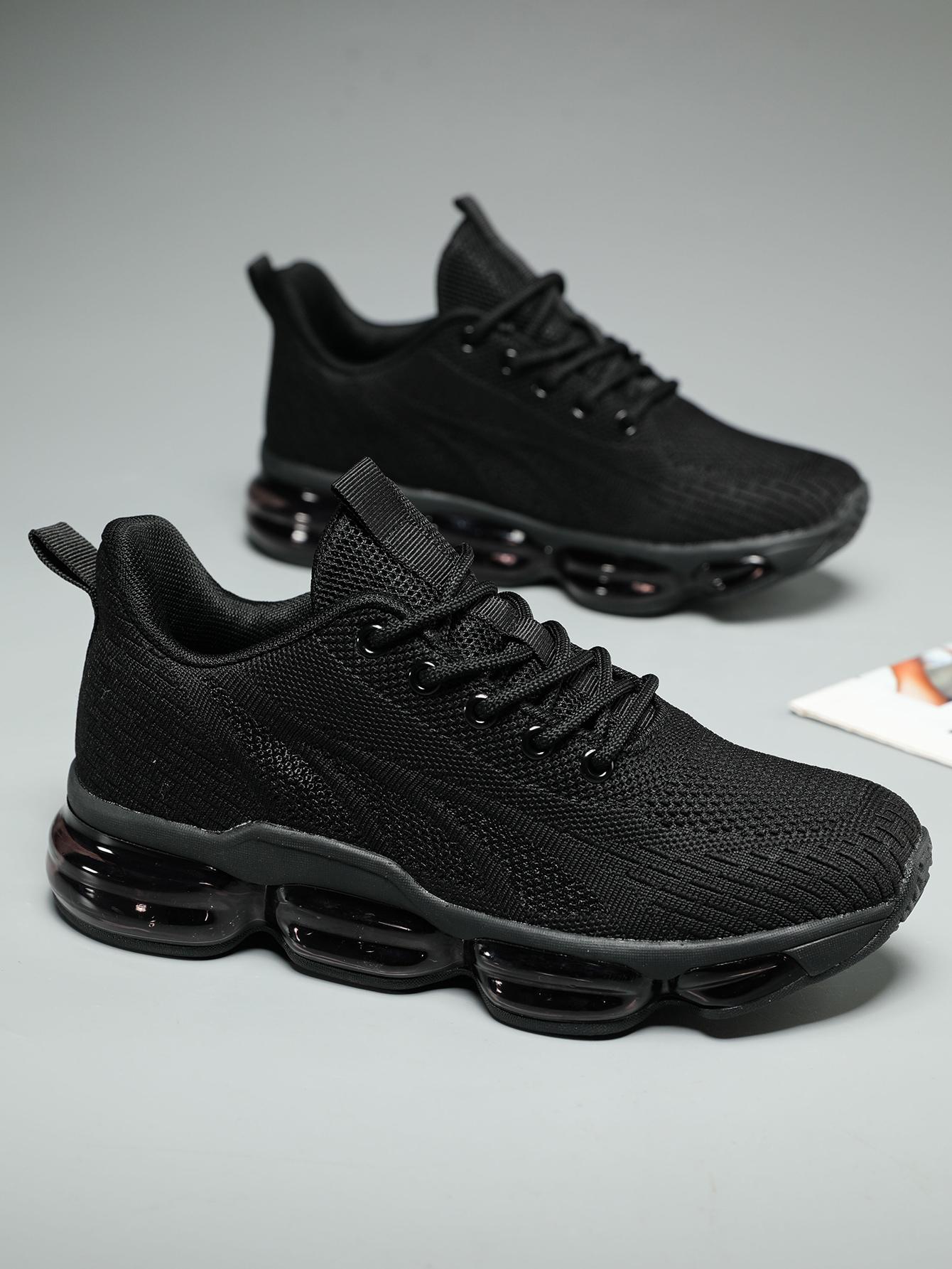 Women's Sporty Solid RoundToe Laces Trainers,Sporty Lightweight Breathable Running Shoes For Exercise & Daily Wear,Sporty Shoes For Outdoor Workout Running Runner Sports Shoes Closed Training Walking Shoes Athletic Sneaker Footwear Casual Girl Outdoorfun