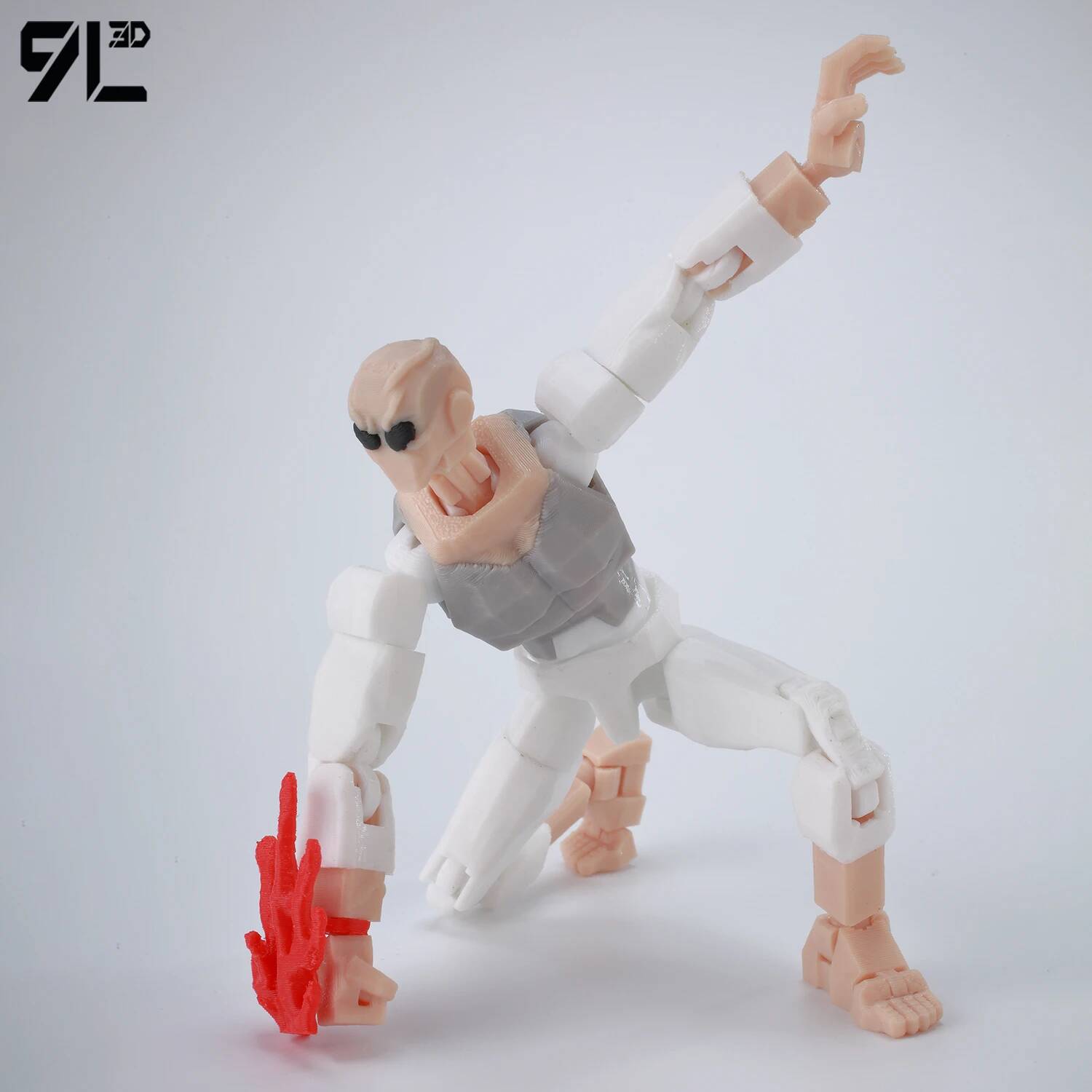 9L3D Invincible Slayer Daryl Dixon Lucky13 Action Figure Dummy13 Multi-Jointed Collectible Model Toys Titan13 Birthday Gifts T13