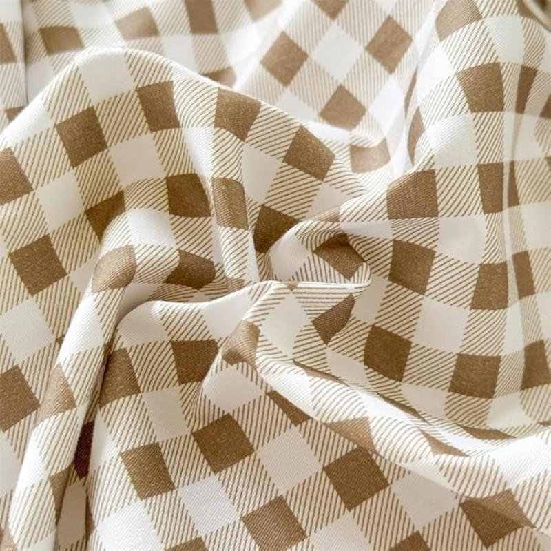 Ab Version Plaid Pillowcase Set, Soft & Stylish Bedding Accessories, Perfect for Living Room & Bedroom Decor, Cozy Home Essentials