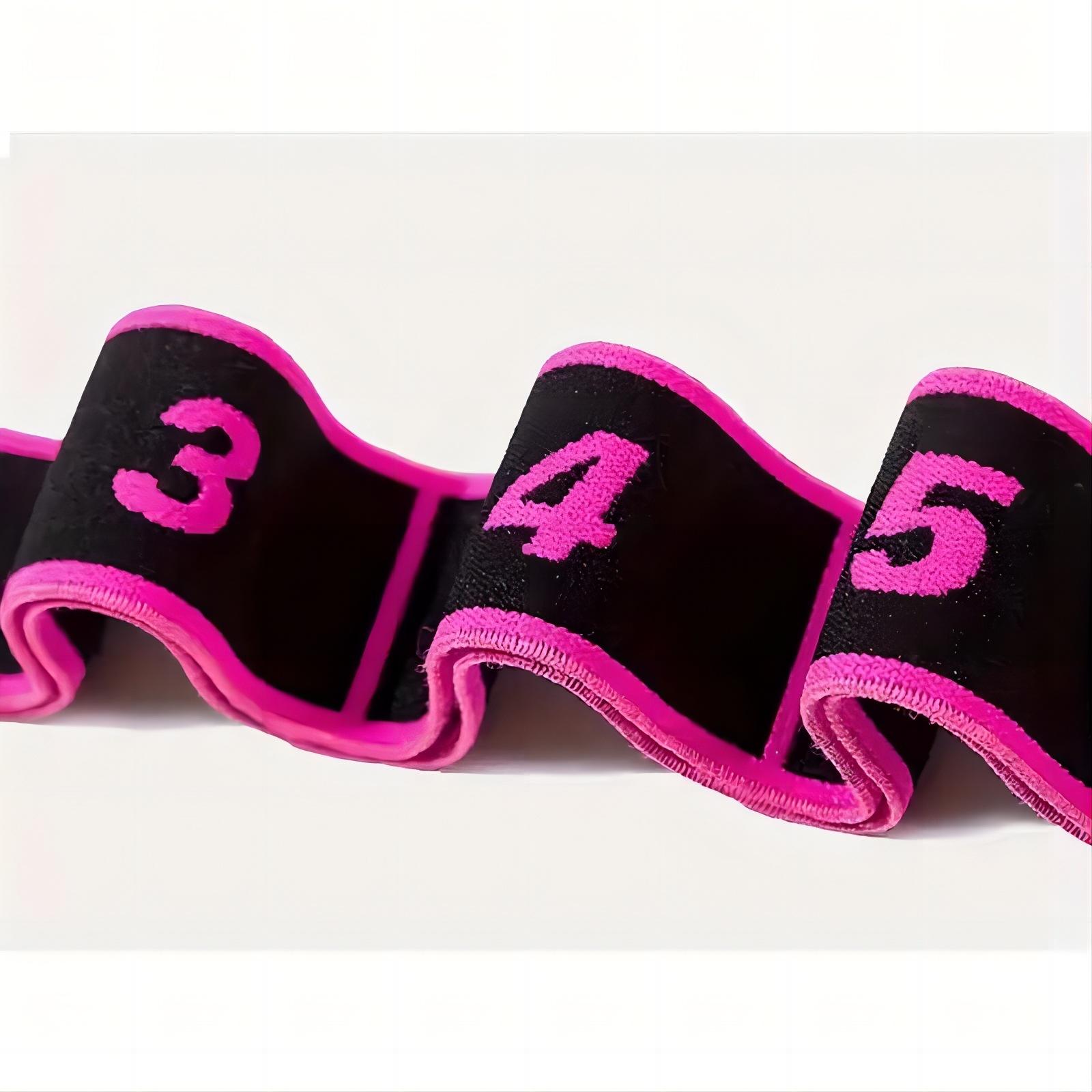 A multi-band yoga stretch band, 8-band elastic band, digital band, Latin dance elastic band, stretching yoga training for shaping and correcting postures, men's and women's home fitness exercise dance band, elastic stretch band, Elastic Sport Band