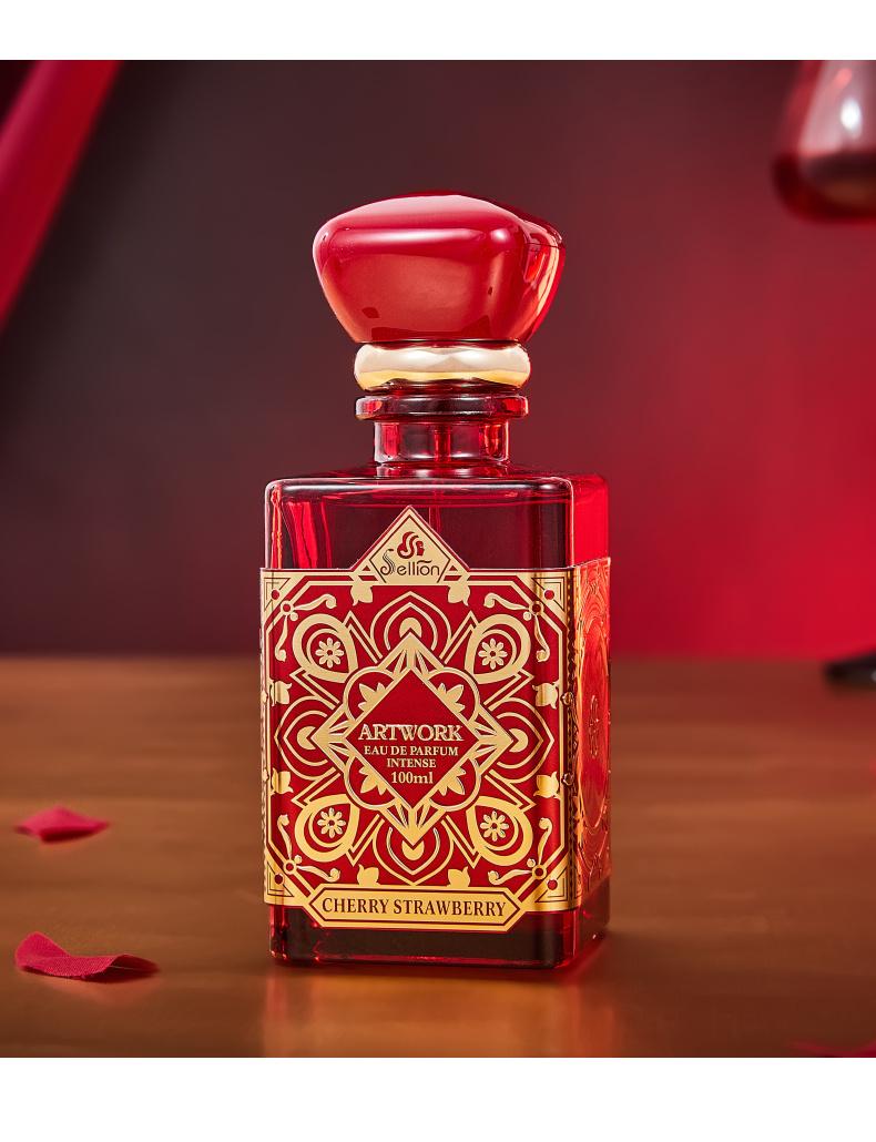 100ML Ruby Perfume, Oriental Food Scented Women's Perfume, Elegant Gift Box, Daily Use, Daily Wear Fragrance, Travel, Christmas Gift