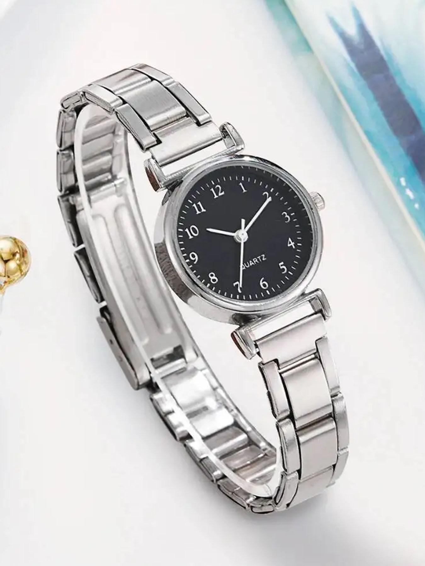 1-piece Women's Fashionable, Elegant, Personality, Light Luxury Ladies Watch, Retro, Versatile Quartz Watch