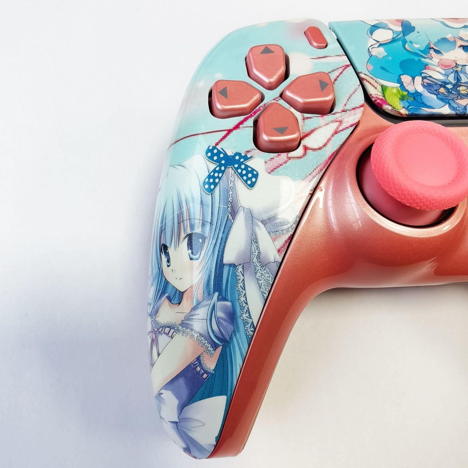 Ps5 Game Controller Replacement Shell, Repair Accessories for Ps5 Handle, Durable Protective Cover, Easy Installation Gaming Accessory, Console Controller Accessories