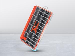 KastKing HyperSeal Waterproof Fishing Tackle Box, Waterproof 3600 and 3700 Tackle Trays, Organizer with Removable Dividers, Lure Box and Terminal Tackle Storage