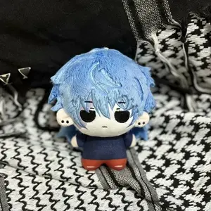 10cm Game Sally Face Sal Cosplay Anime Halloween Adorable Plush Backpack Pendant Keychain Keyring Fans Birthday Christmas Gift