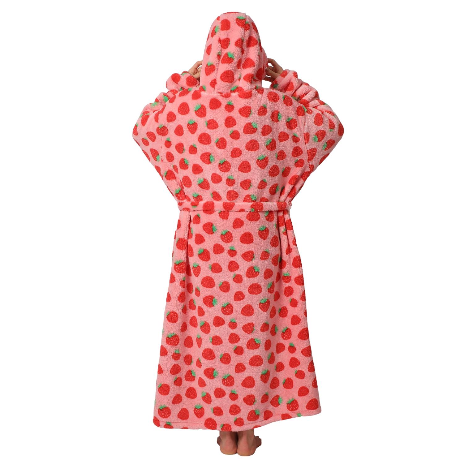 Oversized Wearable Blanket Hoodie for Women & Adults, Super Soft, Warm & Cozy with Giant Front Pocket, Perfect Christmas & Valentine's Day Gift