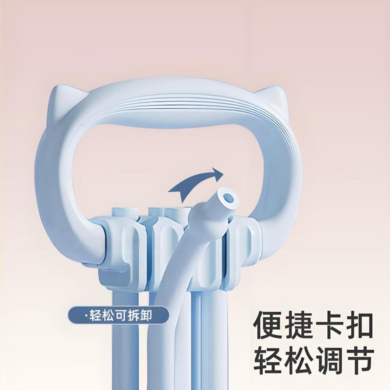 Women's Adjustable Resistance Bands 6 Levels, Pull Rope for Shoulder Back Exercise, Multi - Grip Strength Training Equipment with 6 Strands