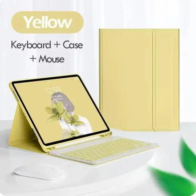 For iPad 11th A16 2025 Magnetic Tablets Keyboard Case for iPad Pro 11 2022 10.2 7 8 9 10th Gen Air 3 10.5 Stand Cover Funda