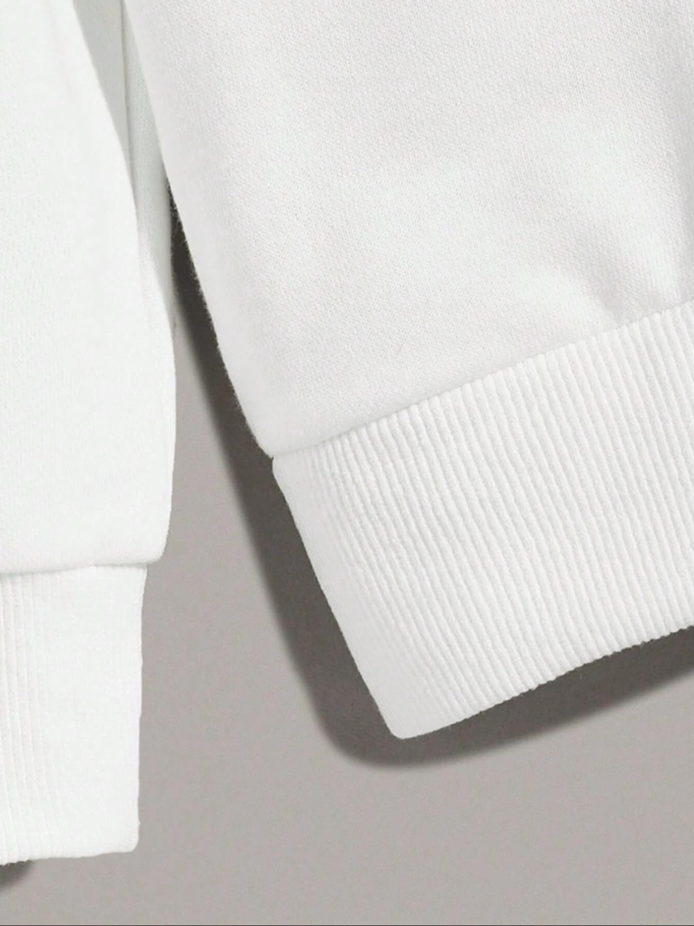 TikTok Trending Christian & American Flag-Themed Hoodie, White Style, Fitted, with 'One Nation Under God' Graphic Print, Perfect for Black Friday & Cyber Monday Deals, Ideal for Faith-Inspired Outfits and Christmas Gift Ideas