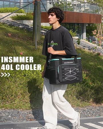 Cooler with Wheels and Handle, 80 Cans/50L Rolling Cooler, Portable Soft Sided Cooler with Wheel, 2-in-1 Collapsible Trolley Cart, Large Coolerbag for Grocery Shopping