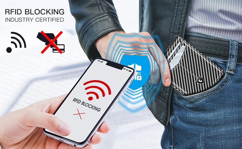 GSOIAX Slim Wallet for Men Leather Carbon Fiber RFID Blocking Minimalist Front Pocket Bifold mens Wallet with ID Window,12 Credit Card Holders with Gift Box GSOIAX Slim Wallet for Men Leather Carbon Fiber RFID Blocking Minimalist Front Pocket Bifold mens Wallet with ID Window,12 Credit Card Holders with Gift Box