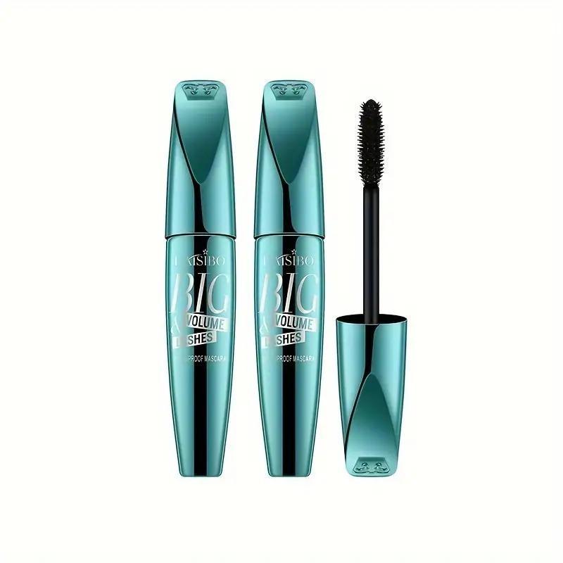 Buy One Get One Free - 5D Ultimate Volume Mascara - thickens, lengthens, and curls lashes, waterproof and non-clumping, long-lasting 24-hour black lash enhancer, suitable for all skin types for daily/party/date/wedding use, perfect holiday gift