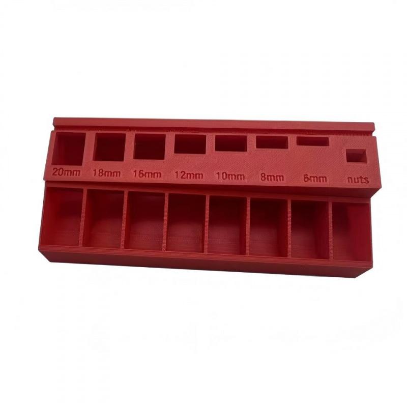 3D Printed M3 Bolt Organizer, New Creative Household Bolt Sorter Tool Ornament for Garage Workshop Home Storage Toolbox