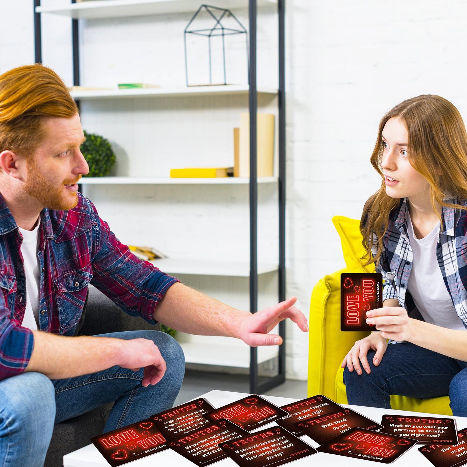 Love You Couple Interaction Card Game, Truth or Dare, Intimate Task Challenges, Role Play, Date Night, Anniversary, Fun Couple Activities