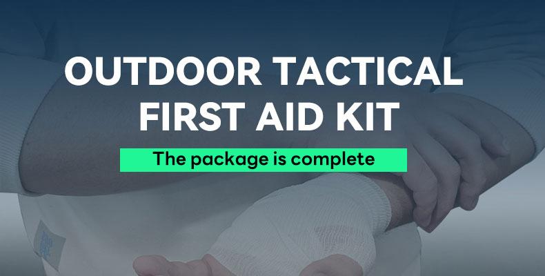 Jumahe Springtok Outdoor First Aid Kit,Tactical Molle Medical Pouch,Survival Emergency Waist Pack,Outdoor Hunting Accessories Bag,Portable Bag for Hunting,Hiking,Camping,Includes Emergency Supplies and Accessories for Multi-purpose Use