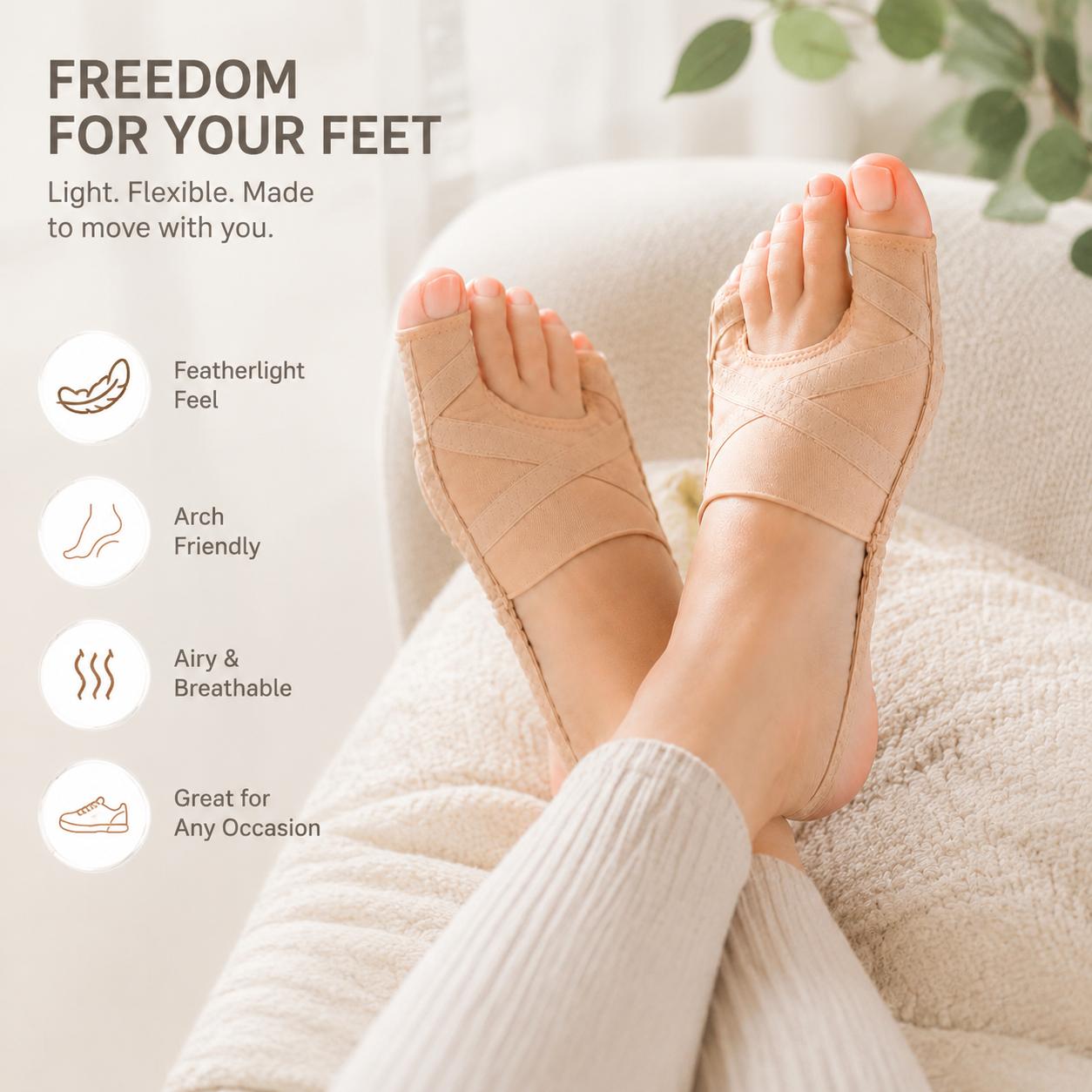Orthopedic Bunion Correction Sleeve for Men and Women - Breathable Soft-Stretch Fabric, Dual-Action Toe Alignment Support, Hallux Valgus Relief for Daily Activities & Overnight Recovery, Hallux Relief