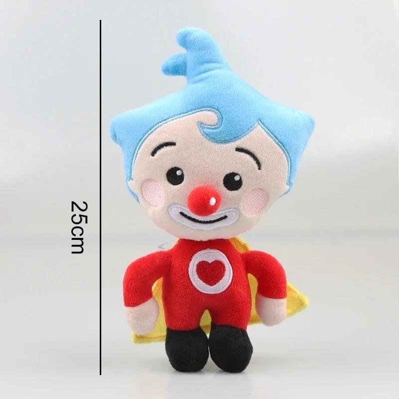 Plim Plim Clown Plush Toy Doll Kawaii Cartoon Anime stuffed Plush Toys Doll Soft Clown Plush Toy Birthday Gift For Kid Children