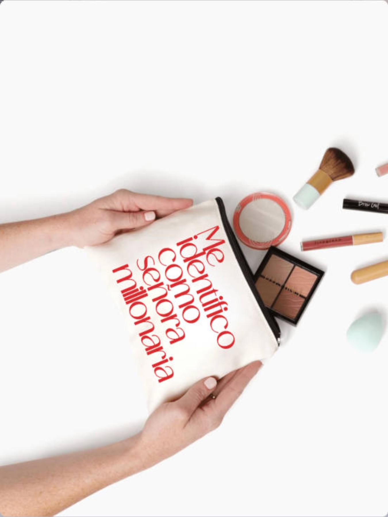 Neutral Tote Bag Set, Includes Shoulder Bag and Makeup Bag, Casual Canvas, Large Capacity, Perfect for Commute, School, Gifts