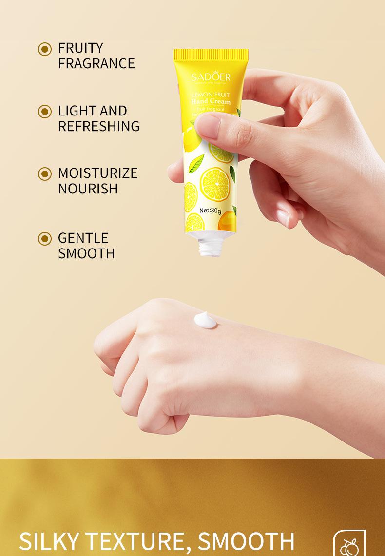 SADOER Anti-Crack Mini Hand Cream Hand Skin Care for Dry Cracked Hands Set, 5 Pieces Included