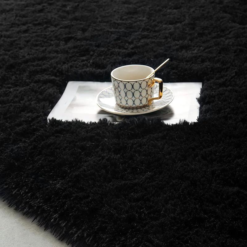 LOCHAS Ultra Soft Indoor Modern Area Non-Slip Rugs Fluffy Living Room Carpets for Children Bedroom Home Decor Nursery Rug