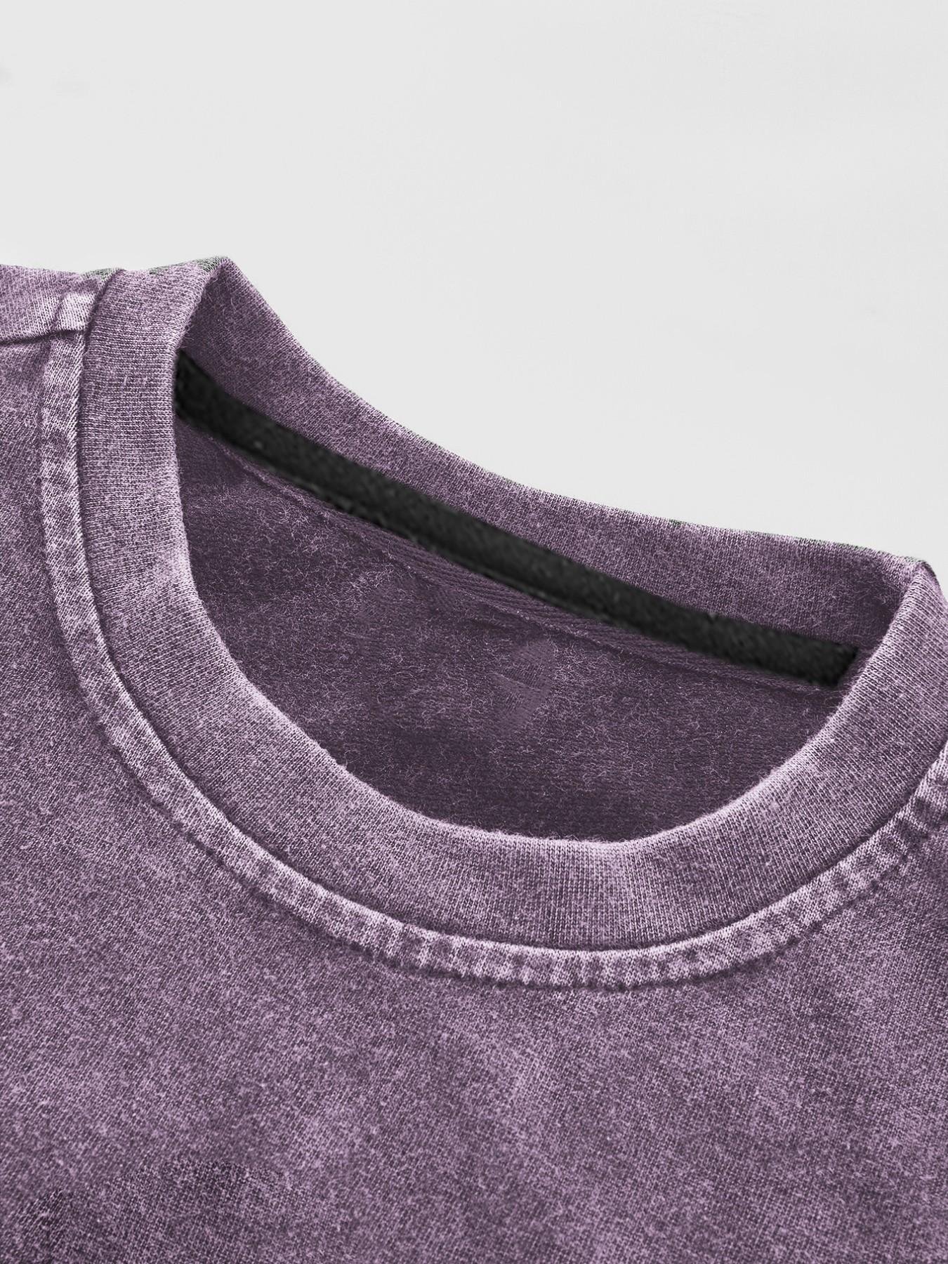 【TDOTW】Men's Washed Sleeveless Fitted Casual Plain Vest, high-quality cotton, all-day wear, street culture effect, enhance comfort and fashion