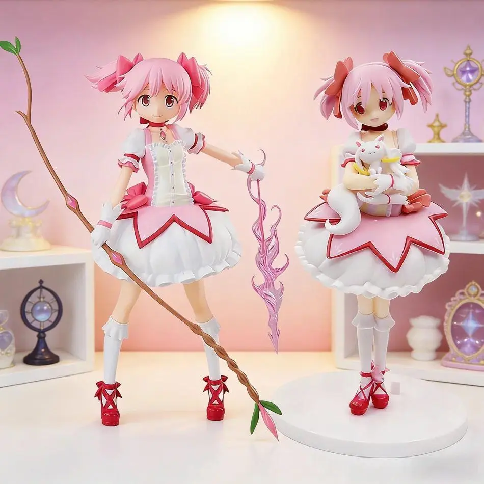 2026 Hot selling toys New Magikano 18cm Puella Magi Madoka Magica Figure PVC Model Doll Desktop Decoration Action Figurine Collecting Toy Kid Gift Internet-famous toy